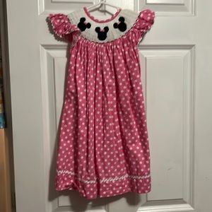 Mickey Mouse Smocked Dress